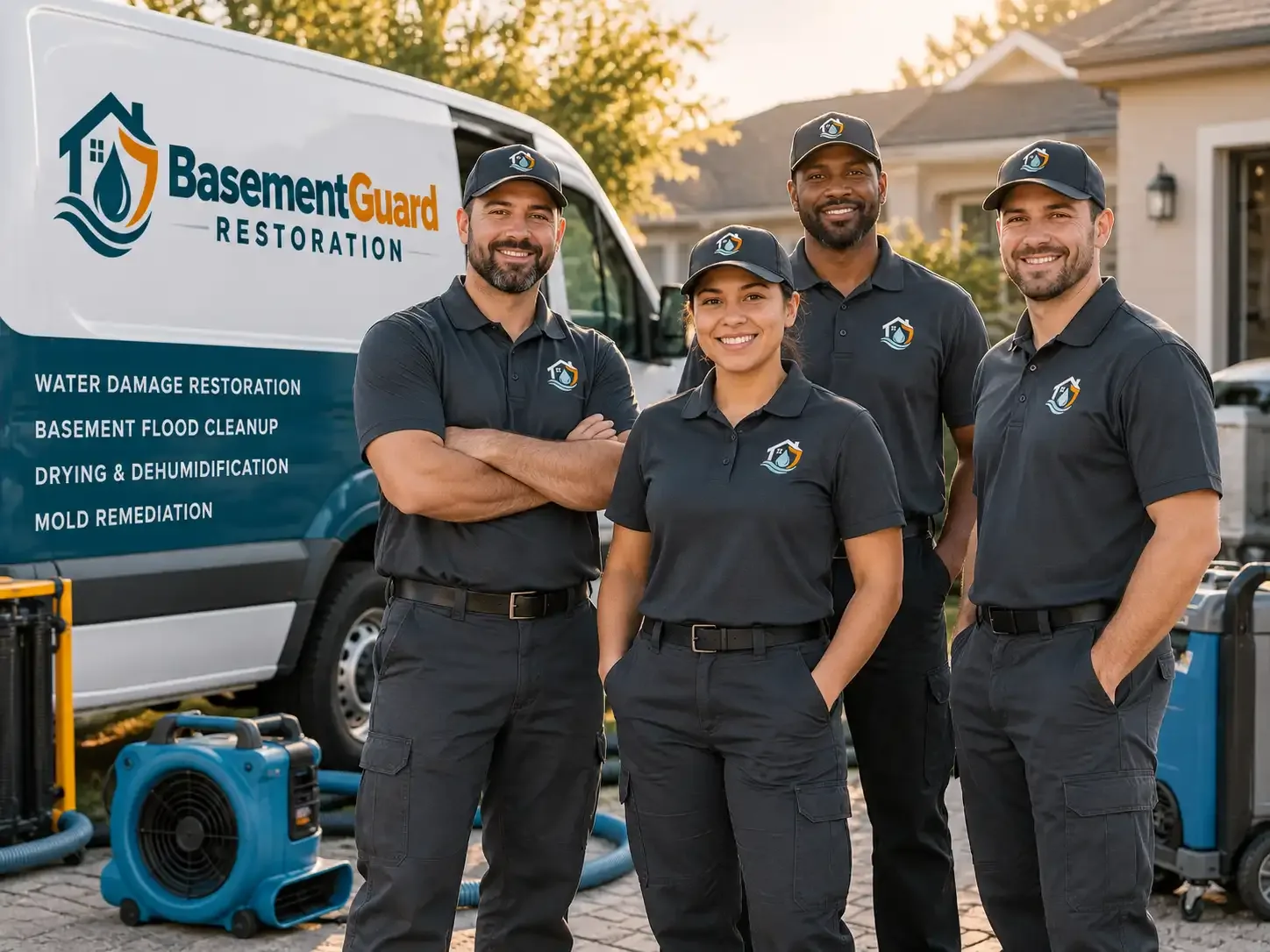 Basement Water Damage Restoration company in Hubbard, IA
